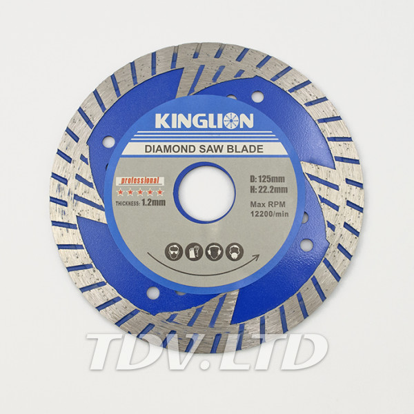 Диск алмазный отрезной KingLion 125мм TW глубокорез